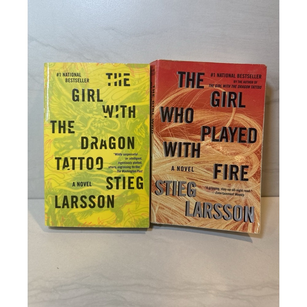 The Girl‎ With the Dragon Tattoo & The Girl Who Played with Fire - Stieg Larsson